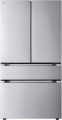 LG - 29.6 Cu. Ft. French Door Smart Refrigerator with Full-Convert Drawer - Stainless Steel