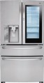 LG - 29.7 Cu. Ft. 4-Door French InstaView Door-in-Door Smart Wi-Fi Enabled Refrigerator - Stainless steel