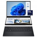 ASUS - Zenbook DUO Dual 14” 3K OLED Touch Laptop - Intel Core Ultra 9 with 32GB Memory - Intel Arc Graphics - 1TB SSD - Inkwell Gray