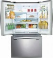 Samsung - 25.5 Cu. Ft. French Door Refrigerator with Internal Water Dispenser - Stainless steel