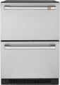 Café - 5.7 Cu. Ft. Built-In Dual-Drawer Refrigerator - Stainless steel