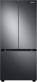 Samsung - 22 cu. ft. Smart 3-Door French Door Refrigerator with External Water Dispenser - Black stainless steel-6471973