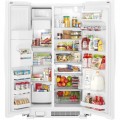 Whirlpool - 21.4 Cu. Ft. Side-by-Side Refrigerator - White