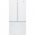 GE - 24.8 Cu. Ft. French Door Refrigerator - High Gloss White