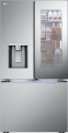 LG - 25.5 Cu. Ft. French Door Counter-Depth Smart Refrigerator with Mirror InstaView - Stainless Steel--6532704--6532704