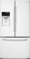 Samsung - 27.8 Cu. Ft. French Door Refrigerator with Food Showcase Door and Thru-the-Door Ice and Water - White