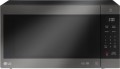 LG - 2.0 Cu. Ft. Family-Size Microwave - Black stainless steel--5714907