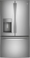 GE - ENERGY STAR® 27.7 Cu. Ft. Fingerprint Resistant French-Door Refrigerator - Stainless steel