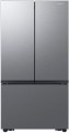 Samsung - 27 cu. ft. 3-Door French Door Counter Depth Smart Refrigerator with Dual Auto Ice Maker - Fingerprint Resistant Stainless Look--6546220