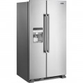 Maytag - 24.5 Cu. Ft. Side-by-Side Refrigerator - Gray