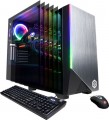 CyberPowerPC - Gaming Desktop - AMD Ryzen 7 3700X - 16GB Memory - AMD Radeon RX 5700 XT - 2TB HDD + 240GB SSD - Black