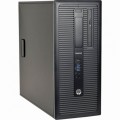 HP - EliteDesk Desktop - Intel Core i7 - 16GB Memory - 2TB Hard Drive - Pre-Owned - Black