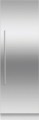 Fisher & Paykel - Series 9 and 11 24 in. 10.07 Cu. Ft. Bottom-Freezer Integrated Refrigerator Panel Ready with Ice and Water - Custom Panel Ready