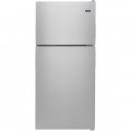 Maytag - 20.5 Cu. Ft. Top-Freezer Refrigerator - Monochromatic stainless steel