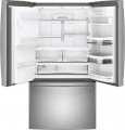 GE - Profile Series ENERGY STAR® 27.7 Cu. Ft. Fingerprint Resistant French-Door Refrigerator with Hands-Free AutoFill - Stainless steel