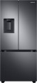 Samsung - 22 cu. ft. Smart 3--Door French Door Refrigerator with External Water Dispenser - Black stainless steel-6471973