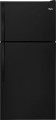 Whirlpool - 18.3 Cu. Ft. Top-Freezer Refrigerator - Black-6581279