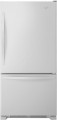 Whirlpool - 21.9 Cu. Ft. Bottom-Freezer Refrigerator - White on White-3928048