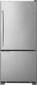 Amana - 18.6 Cu. Ft. Bottom-Freezer Refrigerator - Stainless steel-9434091