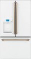 Café - 22.2 Cu. Ft. French Door Counter-Depth Refrigerator - Matte White-6286372