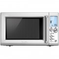 Breville - the Quick Touch 1.2 Cu. Ft. Mid-Size Microwave with Smart Settings - Stainless steel