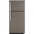 GE - 18.2 Cu. Ft. Top-Freezer Refrigerator - Slate-6170712