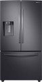 Samsung - 22.6 Cu. Ft. French Door Counter-Depth Refrigerator with CoolSelect Pantry™ - Fingerprint Resistant Black Stainless Steel