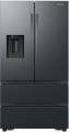 Samsung - 30 cu. ft. 4-Door French Door Smart Refrigerator with Four Types of Ice - Fingerprint Resistant Matte Black Steel