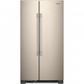 Whirlpool - 25.1 Cu. Ft. Side-by-Side Refrigerator - Sunset Bronze