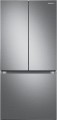 Samsung - 17.5 cu. ft. 3-Door French Door Counter Depth Refrigerator with WiFi and Twin Cooling Plus® - Stainless steel