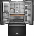 KitchenAid - 20 Cu. Ft. French Door Refrigerator - Black stainless steel