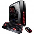 iBUYPOWER - Desktop - AMD Ryzen 3-Series - 8GB Memory - AMD Radeon RX 550 - 1TB Hard Drive - Black/Red