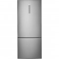 Haier - 15 Cu. Ft. Bottom-Freezer Refrigerator - Stainless steel