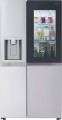 LG - 27 Cu. Ft. Side-by-Side Smart Refrigerator with Craft Ice and InstaView - Stainless steel-6468484