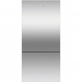 Fisher & Paykel - ActiveSmart 17.5 Cu. Ft. Bottom-Freezer Counter-Depth Refrigerator - Stainless Steel