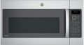GE - Profile Series 1.7 Cu. Ft. Convection Over-the-Range Microwave with Sensor Cooking - Stainless steel